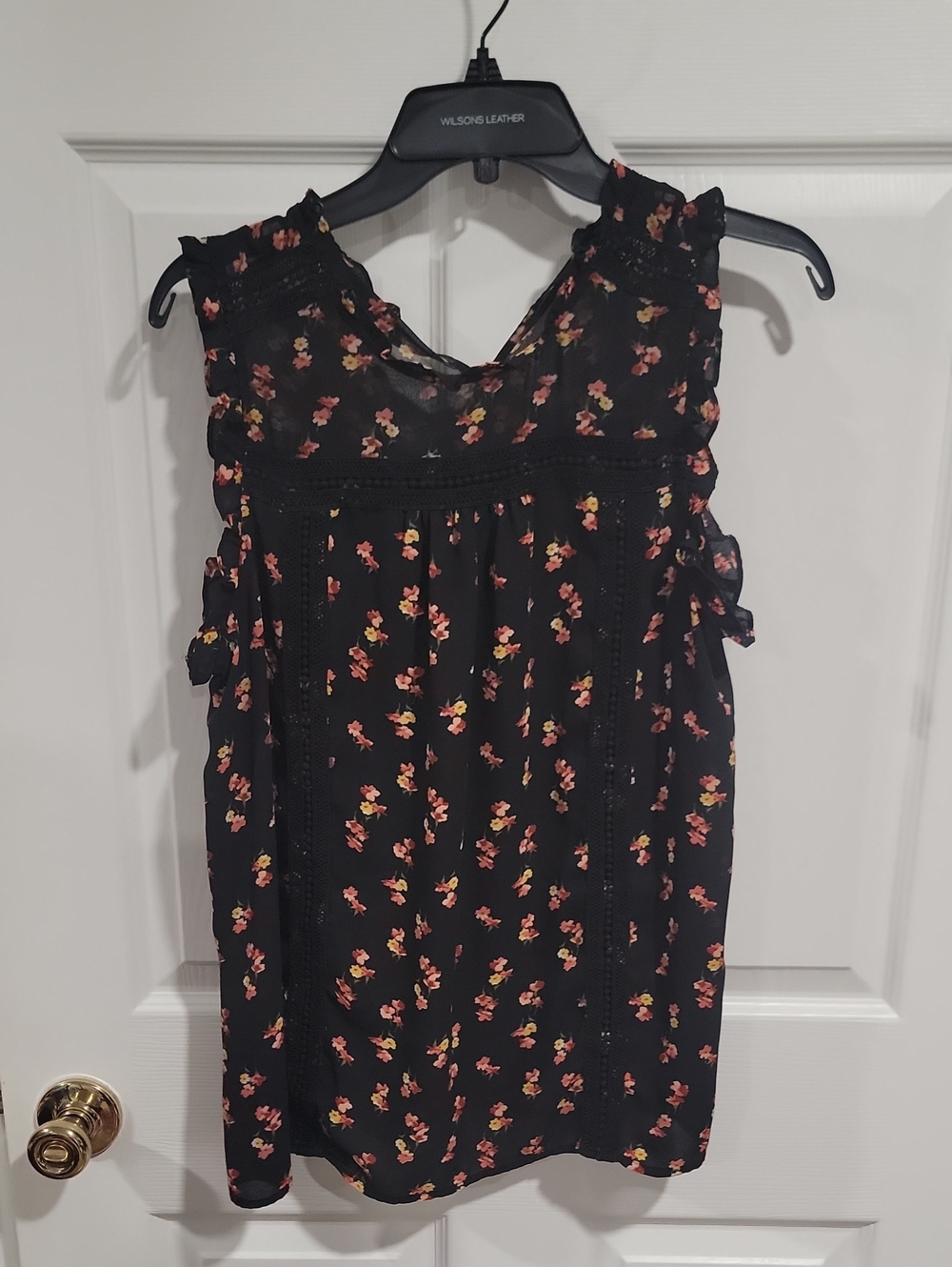 A.N.A LT Floral Sleeveless Blouse